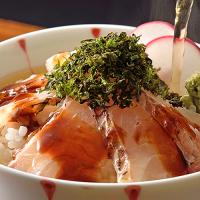 天然真鯛の鯛茶漬け1食(唐辛子風味醤油だれ)